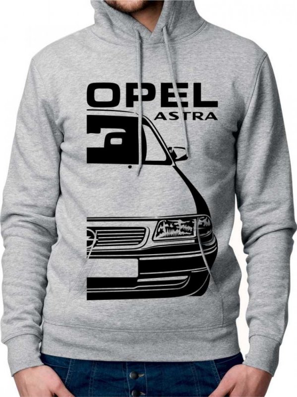 Opel Astra F Moški Pulover s Kapuco