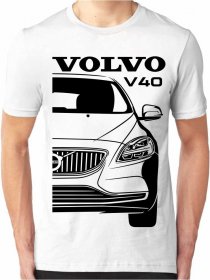 Volvo V40 Facelift Pánske Tričko