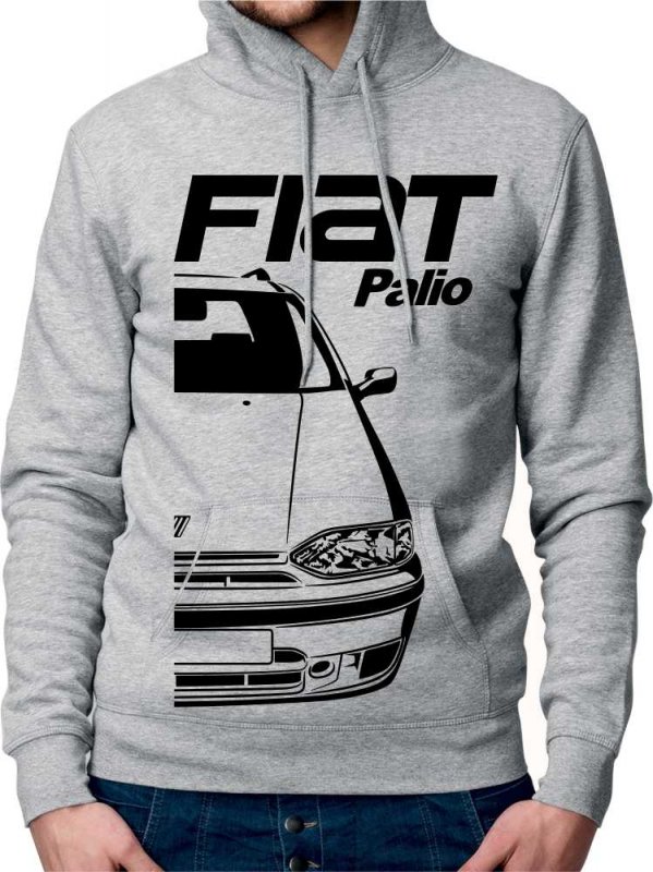 Fiat Palio 1 Moški Pulover s Kapuco