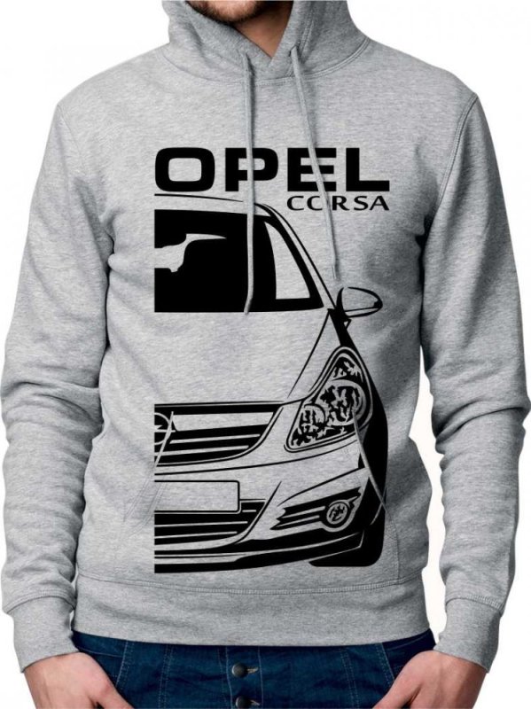 Opel Corsa D Herren Sweatshirt