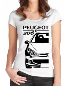 Peugeot 206 Facelift Koszulka Damska