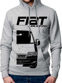 Fiat Ducato 2 Facelift Moški Pulover s Kapuco