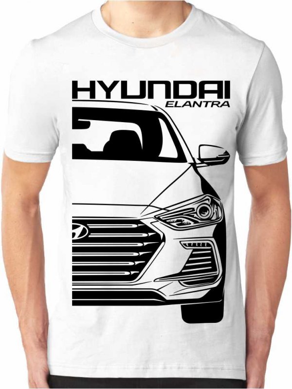 Hyundai Elantra 6 Sport Pistes Herren T-Shirt