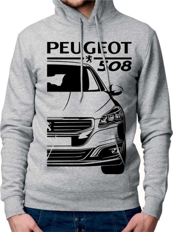 Peugeot 508 1 Facelift Heren Sweatshirt