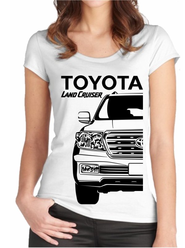 Toyota Land Cruiser J200 Koszulka Damska