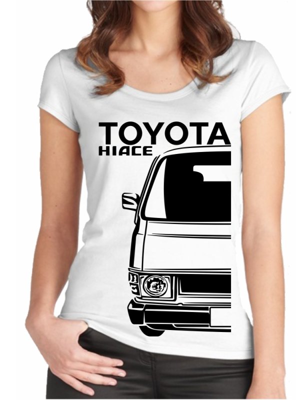 Toyota Hiace 3 Moteriški marškinėliai