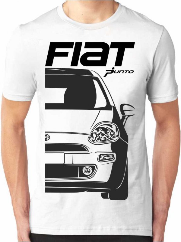 Fiat Punto 3 Facelift 2 Herren T-Shirt